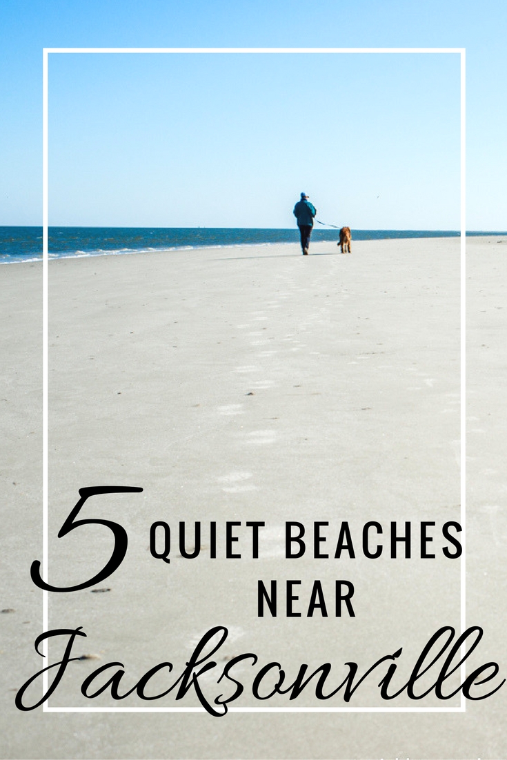 Beach travel tips for great destinations near Jacksonville, Florida if you're looking for a nice quiet place to escape the winter weather and relax