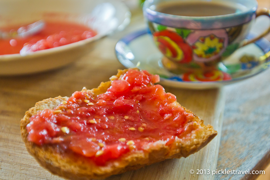 Pan con Tomate for Breakfast