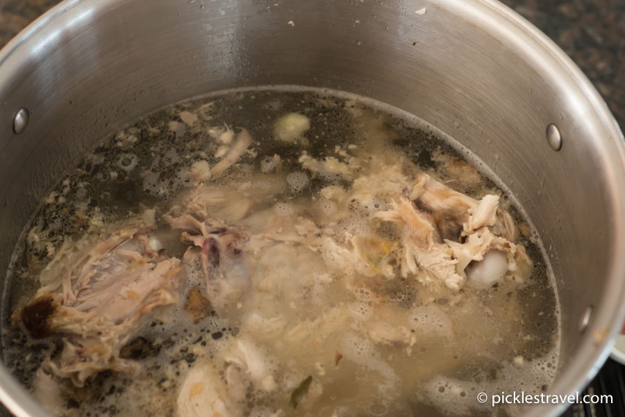 Creating Turkey Stock