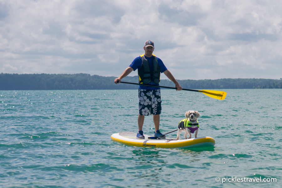 Everyone enjoys taking the C4 Waterman SUP out on the lake