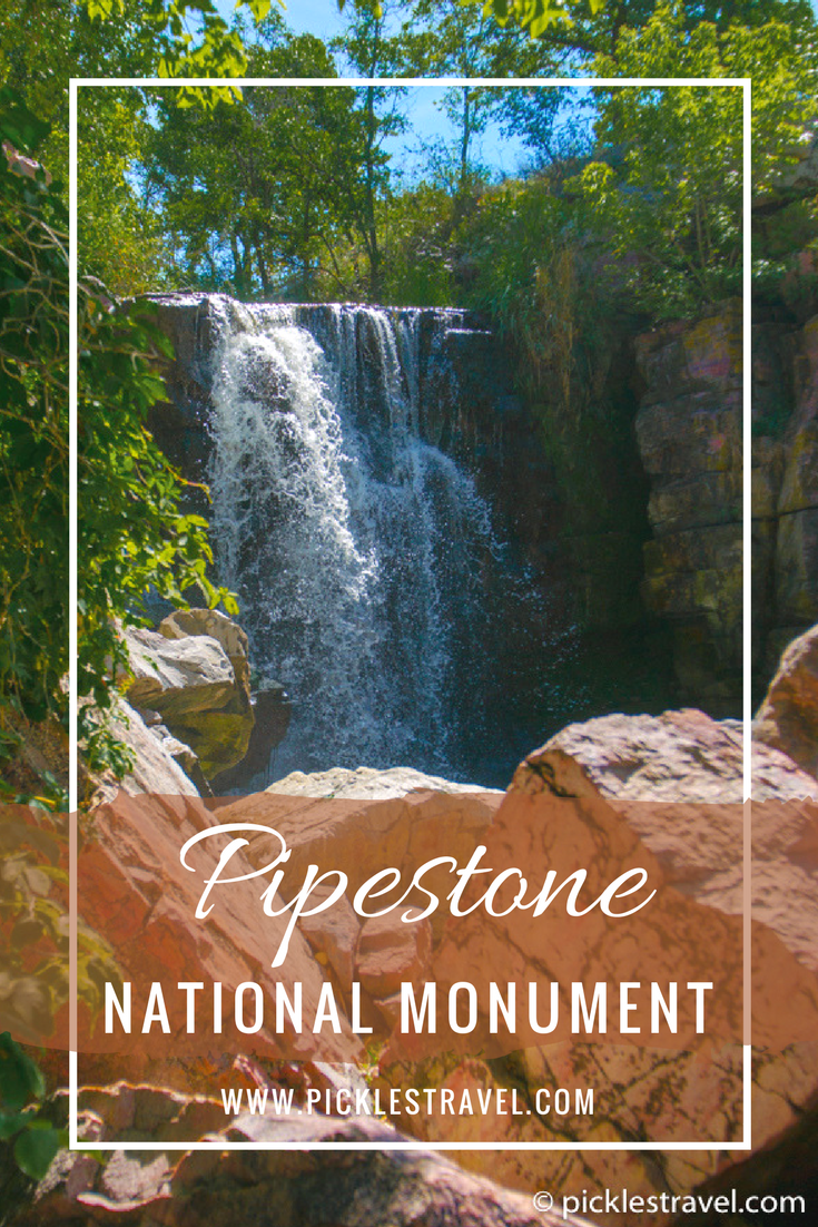 Pipestone National Monument in Minnesota USA is one of the best tourist destinations in Southern MN and the perfect weekend road trip from the Twin Cities. The hiking trail makes it a great place to explore with kids