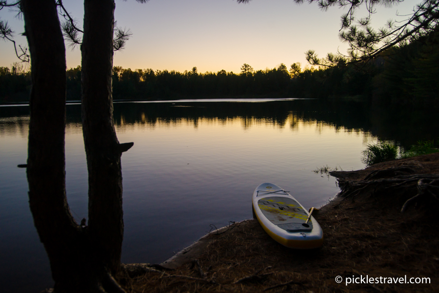 perfect sup setting mn state parks