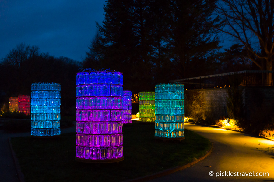 Water Towers by Bruce Munro