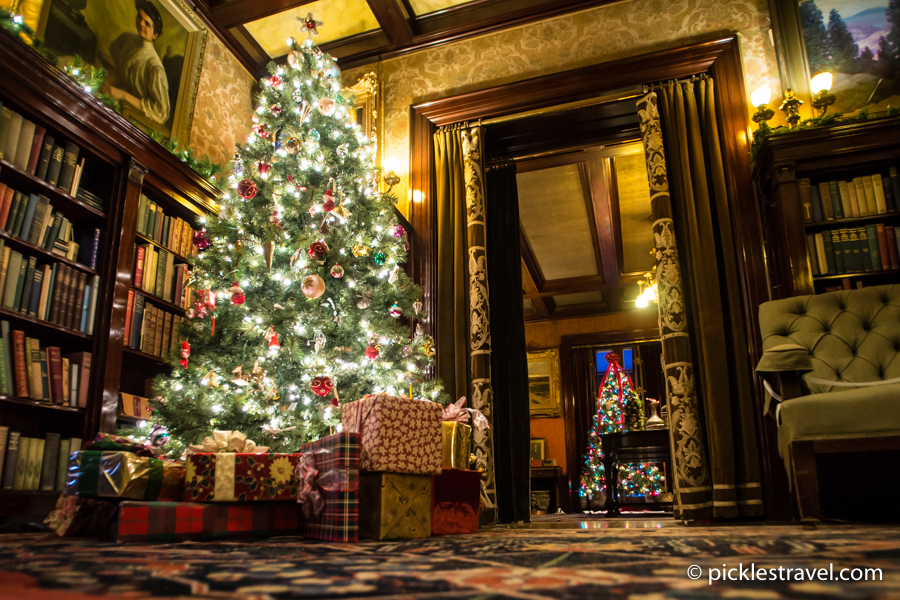 Trees Glensheen Mansion Christmas