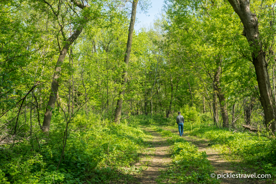 venturing out into Sakatah Lake State Park