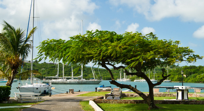Harbour of Nelson's Dockyard, Antigua and Barbados