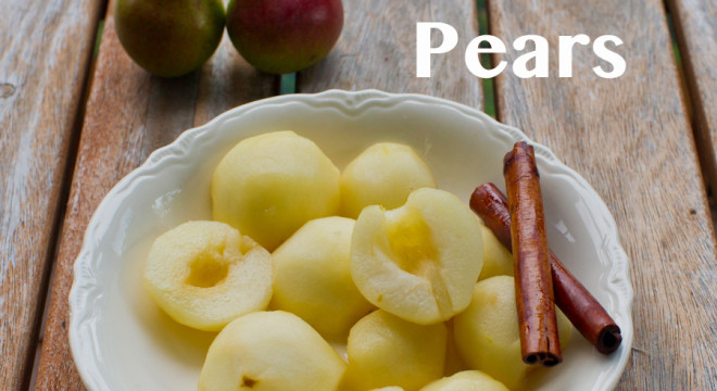 How to pickle pears