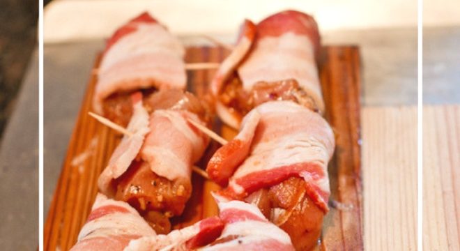 Recipe for Bacon wrapped pheasant on the grill -perfect easy meal of wild game after hunting