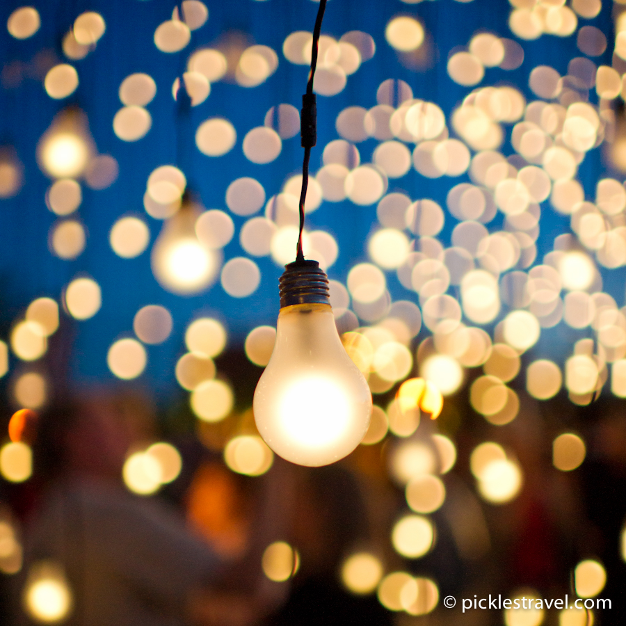 Close-up on Jim Campbell's "Scattered Light" LED show at Mississippi Upper Landing