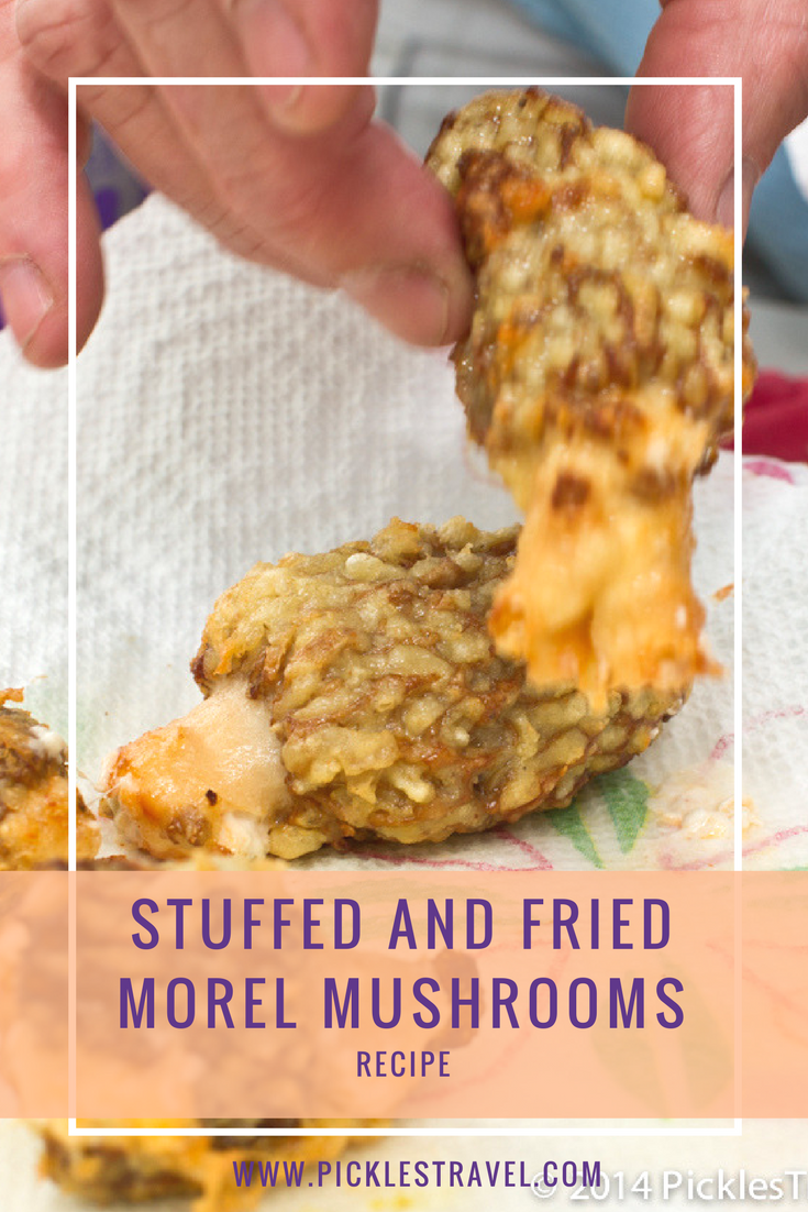 Fried Morel Mushroom recipe stuffed with rich, gooey cheese that makes it a party favorite - Make this delicious recipe with fresh morels after foraging all day. They are extremely popular and make for an excellent appetizer, but they get eaten fast so make sure to make enough to share.
