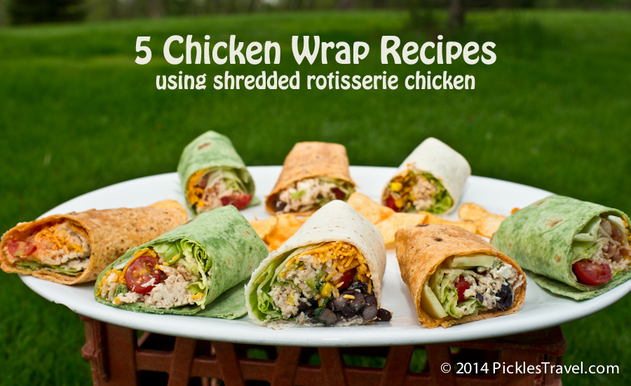 5 Chicken Wrap Sandwich Recipes Summer ...