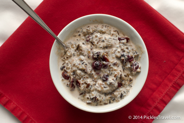 Wild Rice Porridge based off of Mahnomin Porridge from Hell's Kitchen