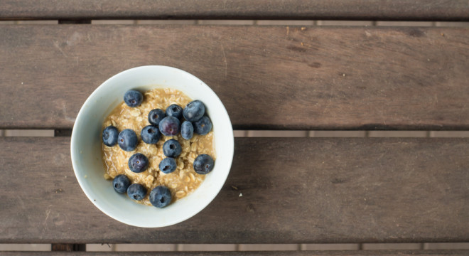 Blueberry breakfast topping