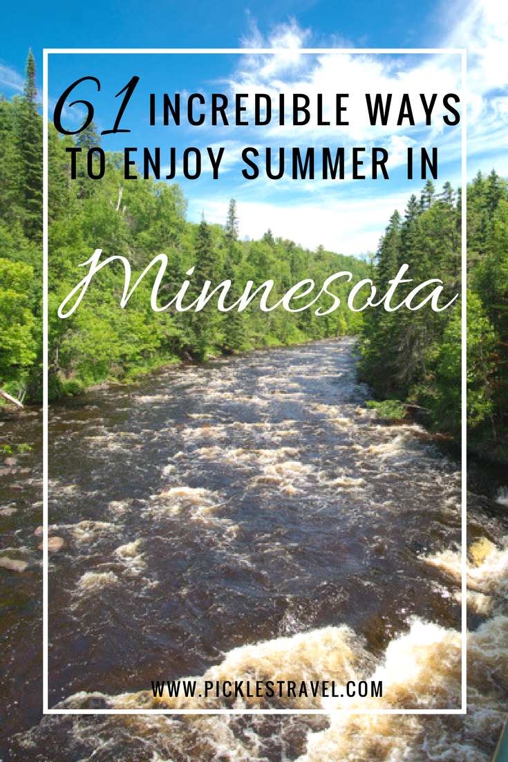 61 things to do, places to see, hiking, boating, activities and more to do this summer across Minnesota. From visiting the state fair to exploring state parks to kid activities this is the list for you