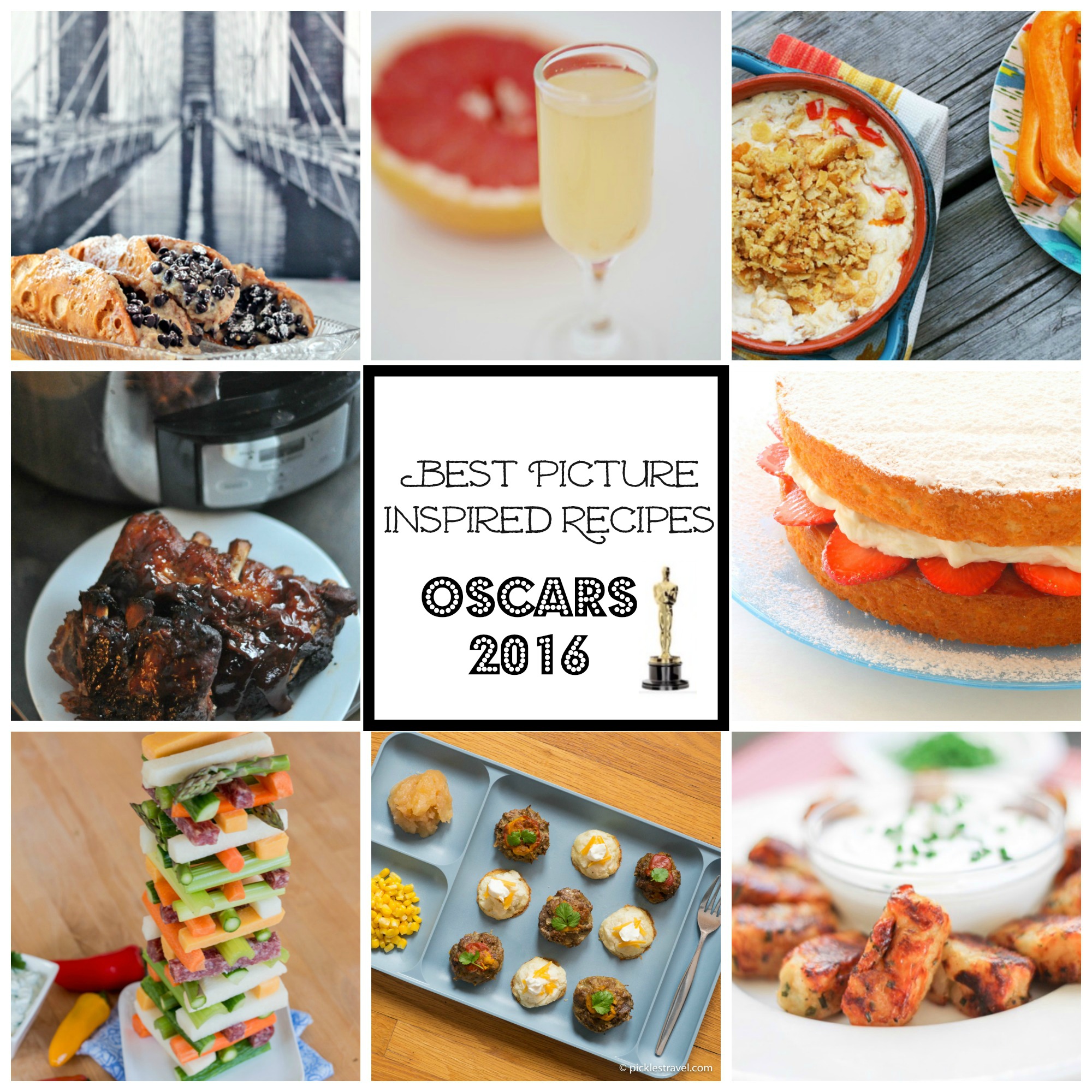 2016 Oscars Inspired Recipes