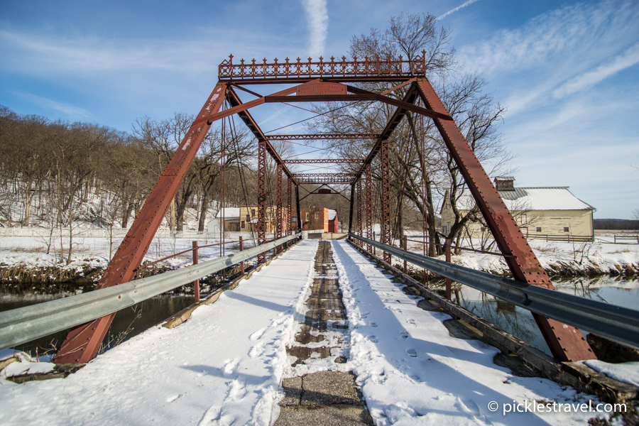 One of the oldest standing steel truss bridges in USA