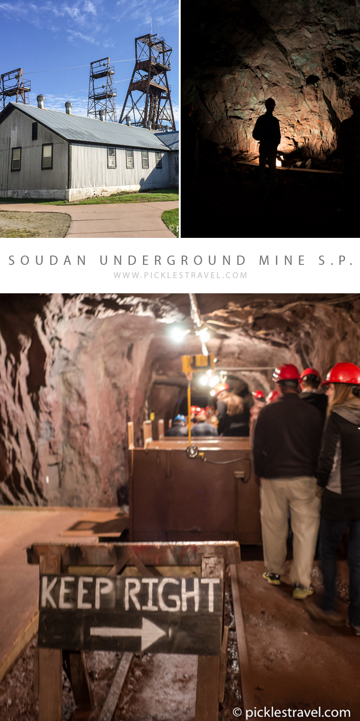 Travel to Ely & northern Minnesota- Soudan Underground Mine tour shows you how a miner would have experienced the Minnesotan iron range - all a half mile into the earth