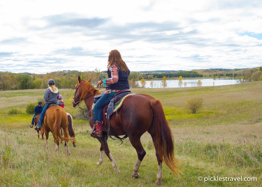 Horseback riding Maplewood state park