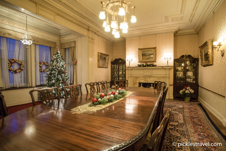 Dining Room Trees at Glensheen