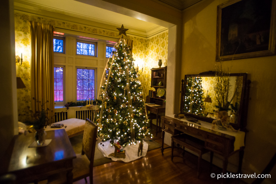 Stunning Christmas Tree at Glensheen Mansion