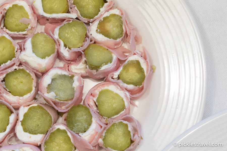 Ham and Pickle Pinwheels