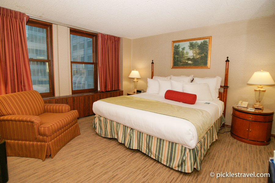 Kahler Grand Hotel suite master bedroom