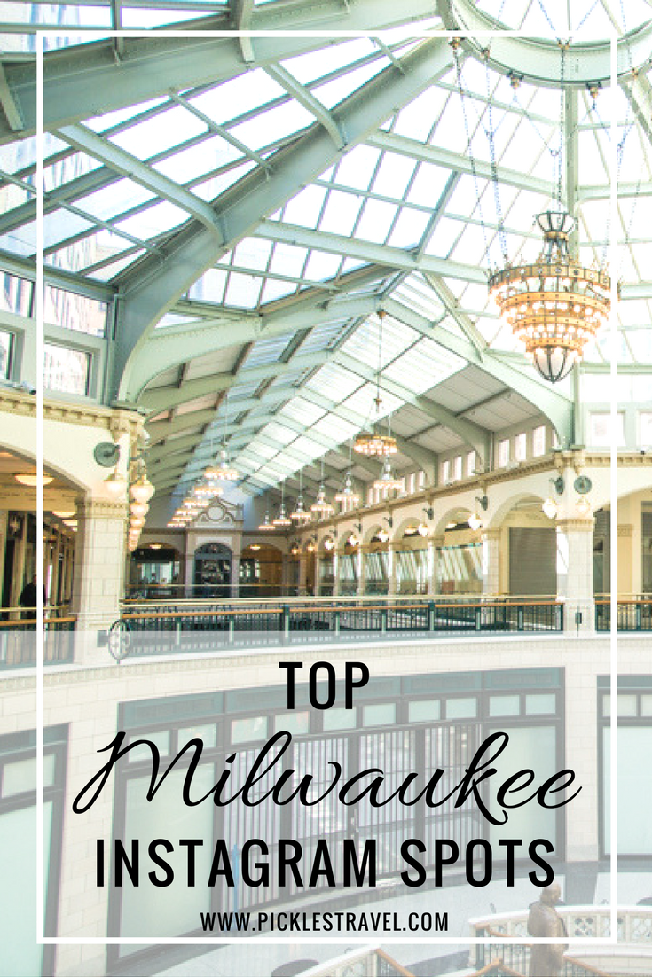 The most photo worthy spots in Milwaukee that are perfect for showing off your Wisconsin trip on Instagram and highlighting all the picturesque spots in this midwest town. Plus finding all the locations can be a fun thing to do for the whole family