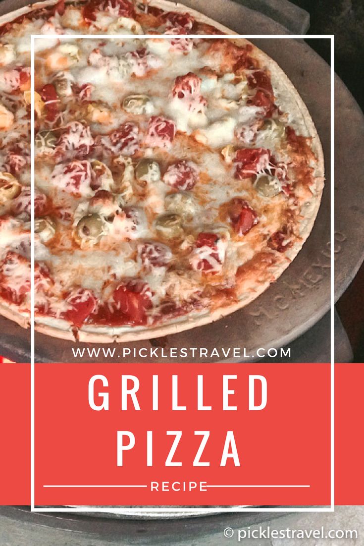Grill Pizza is an easy recipe that is easy to make on the grill. A fun activity for the kids to add toppings. Make margherita or pepperoni pizza or whatever ideas the kids prefer