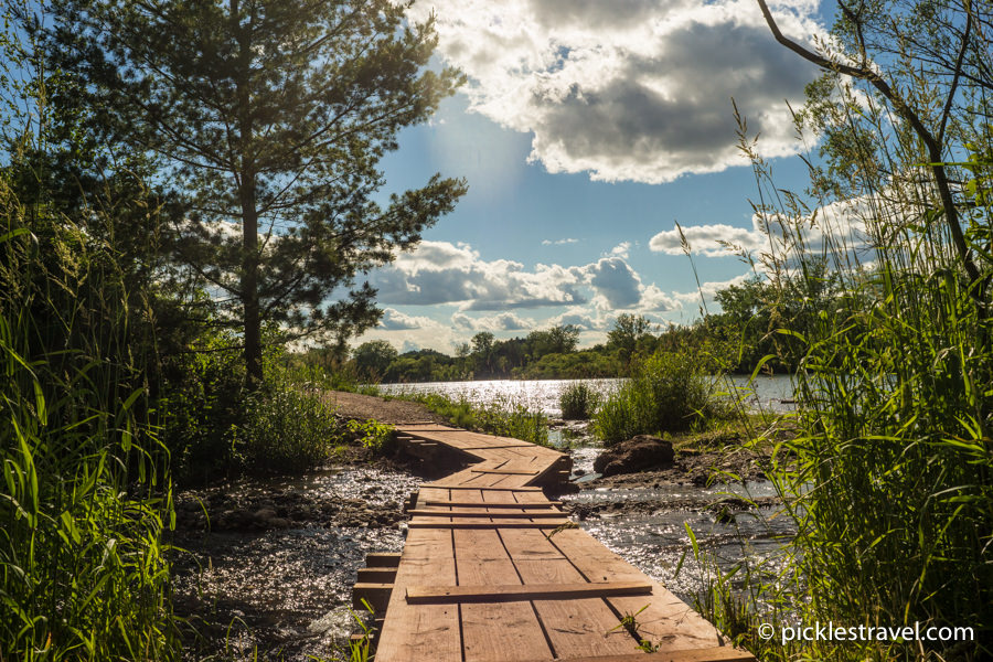 Cuyuna Country State Recreation Area for mountain biking and paddle sports