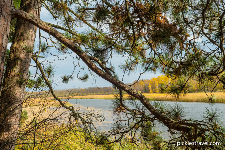 Schoolcraft State Park an easy drive from Grand Rapids MN