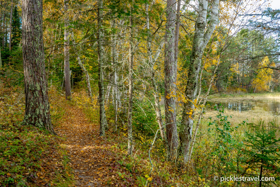 Hiking Club Trail at Schoolcraft State Park