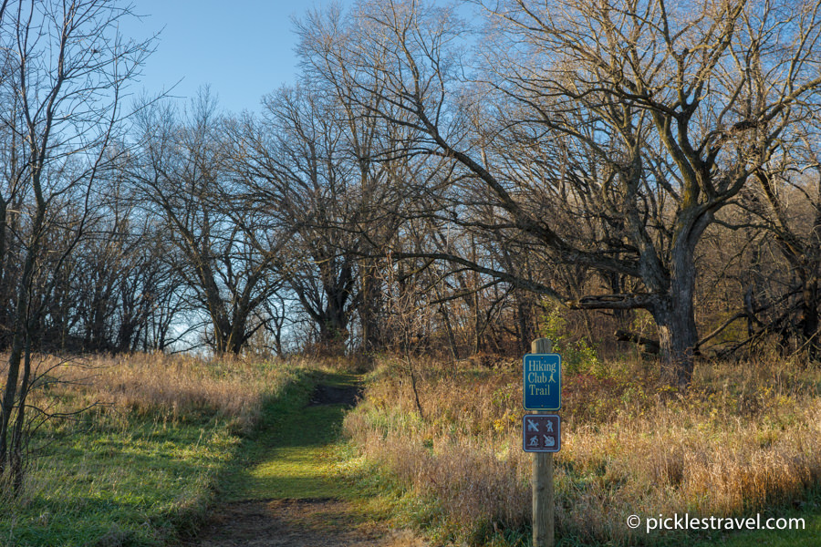 Lead the way to the hiking club at Camden State Park