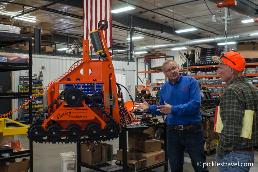 Action Trackchair Manufacturing floor