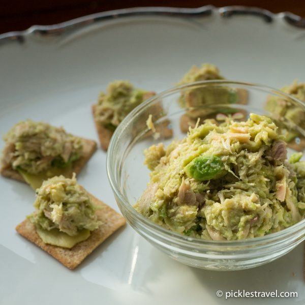 Canned Tuna Fish Avocado Appetizers