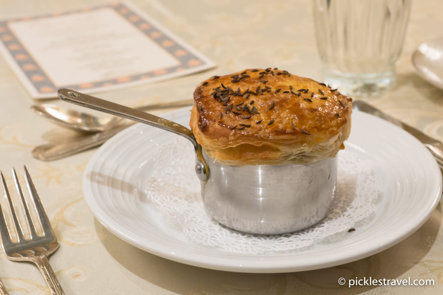 Duck Confit Pot Pie at Saint Paul Hotel