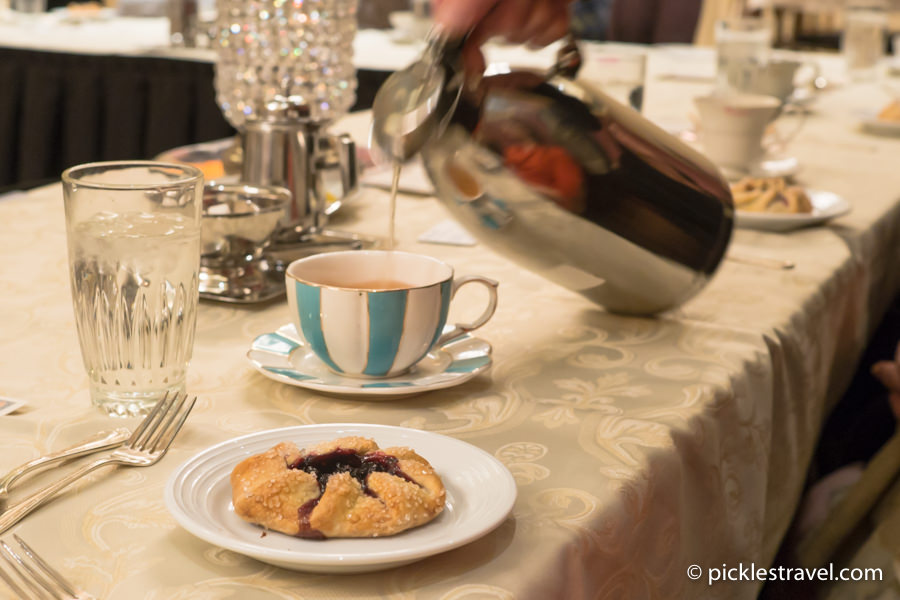 Tea is served at the St Paul Hotel Etiquette Tea