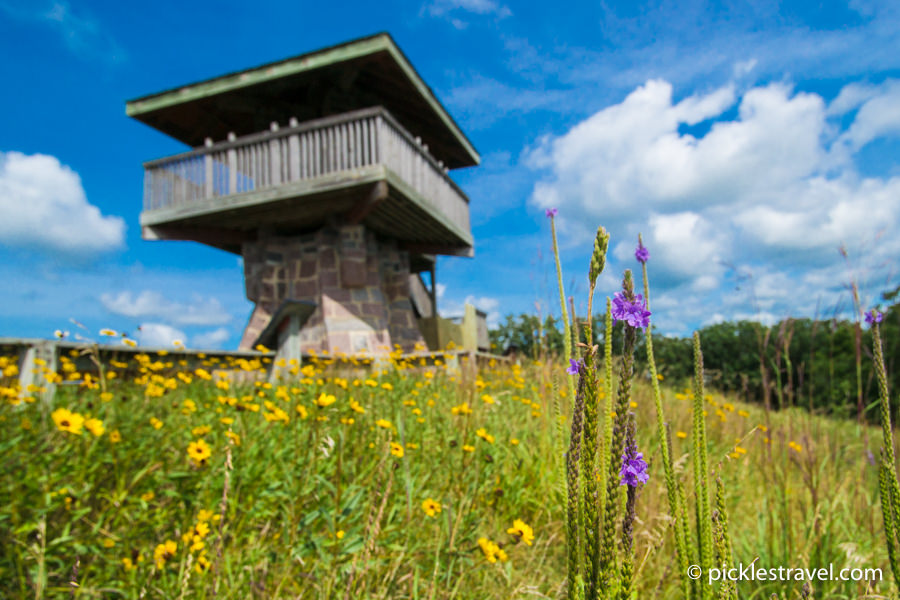 Mount Tom Overlook at Sibley State Park in Minnesota