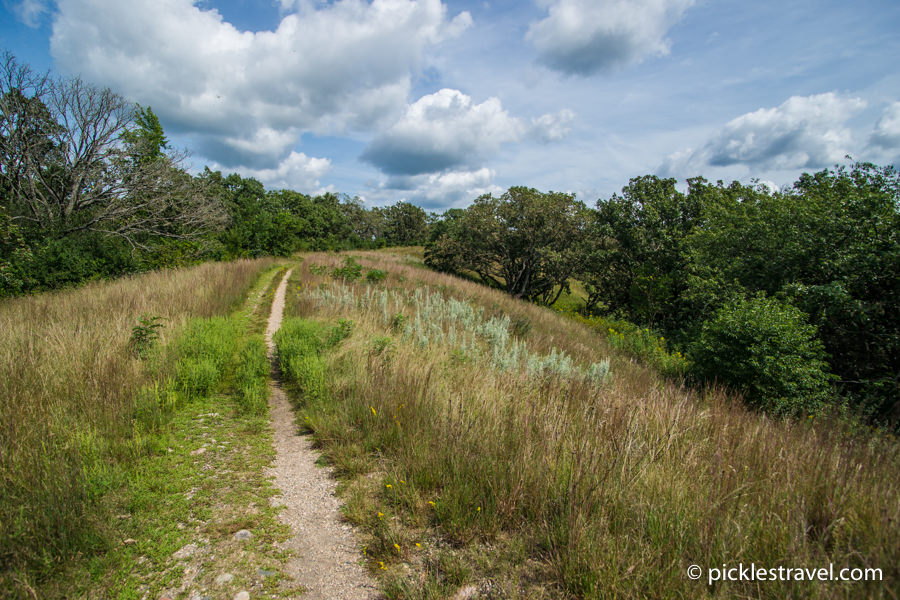 Hiking Trails at Sibley State Park in Minnesota