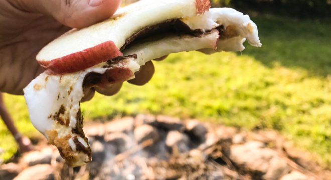 Taking a bite out of the Apple S'more recipe