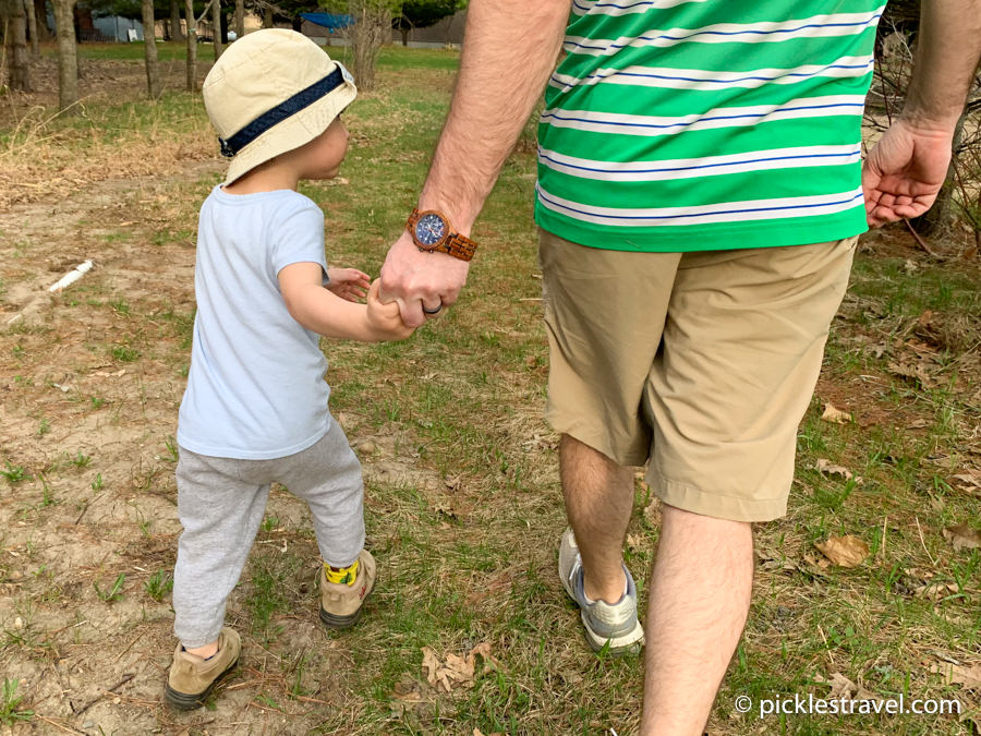 A Father's Day Walk Hand in Hand with JORD wood watch