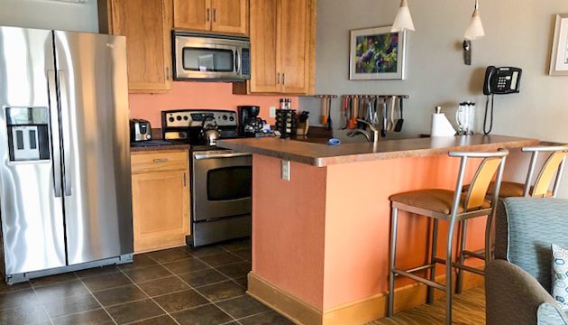 East Bay Suites Kitchen Apartment Living